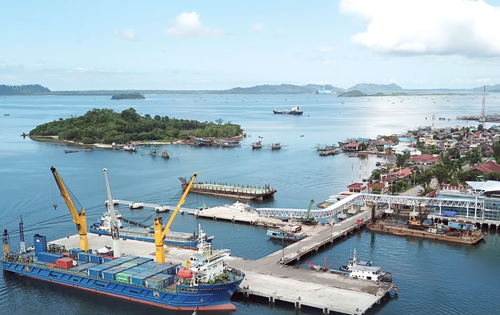 Jokowi Meresmikan Pelabuhan Sibolga